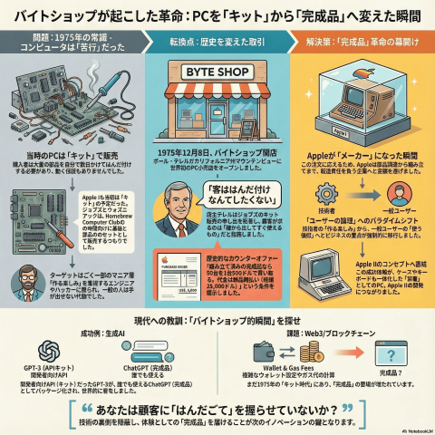 バイトショップが起こした革命