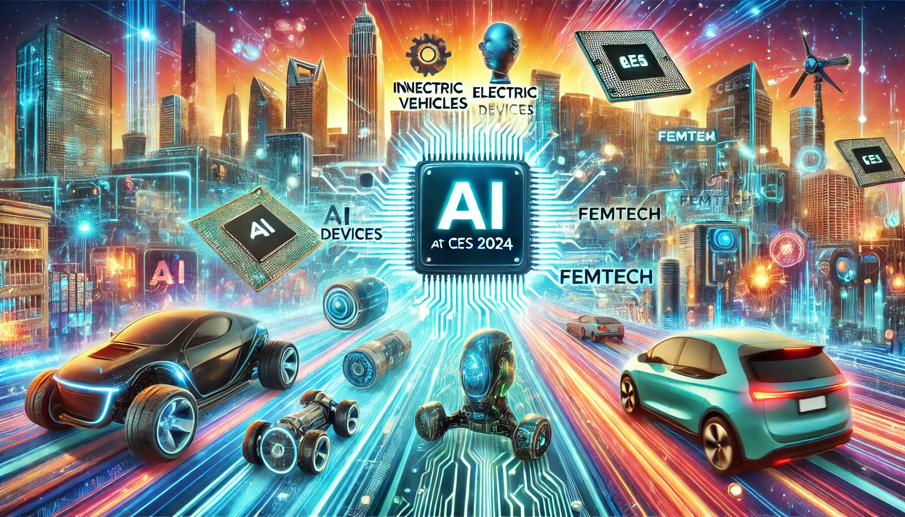AIの未来を切り開くCES 2024: 大手企業が革新的チップを発表、最新EVとフェムテックが脚光を浴びる - innovaTopia - （イノベトピア）