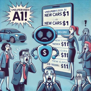 "AIチャットボットの監督不足、自動車ディーラーに誤答と混乱をもたらす" "新車価格を1ドルに!? チャットボットの監督不足が露呈" - innovaTopia - （イノベトピア）