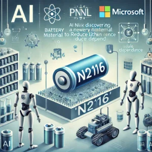 「AIの力でリチウム依存を軽減！マイクロソフトとPNNLが革新的バッテリー材料「N2116」を発見」 - innovaTopia - （イノベトピア）