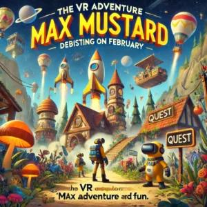 VR冒険「Max Mustard」、2月Questデビュー！ - innovaTopia - （イノベトピア）