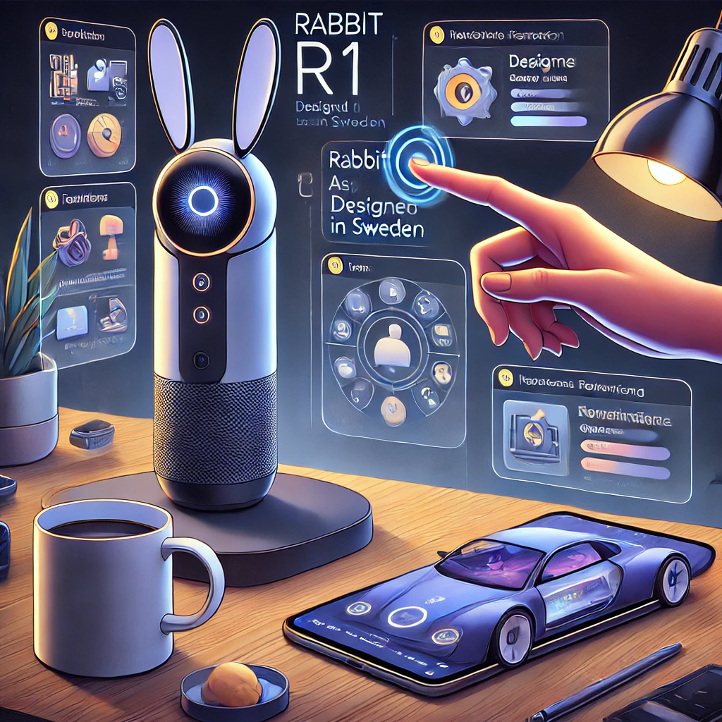 Rabbit R1: 革新的なAIアシスタントが日常生活を変革、スウェーデンデザインのハンドヘルドデバイスが今春発売！ - innovaTopia - （イノベトピア）
