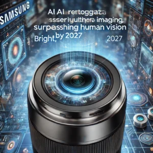 サムスン、AI統合カメラセンサーでイメージング革命を目指す！2027年までに人間の視覚を超える技術開発へ - innovaTopia - （イノベトピア）