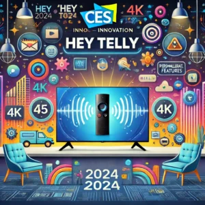 「Hey Telly」革命: Tellyが無料の55インチ4KテレビにChatGPTベースの音声アシスタントを搭載、パーソナライズ体験と新機能でCES 2024を席巻！ - innovaTopia - （イノベトピア）