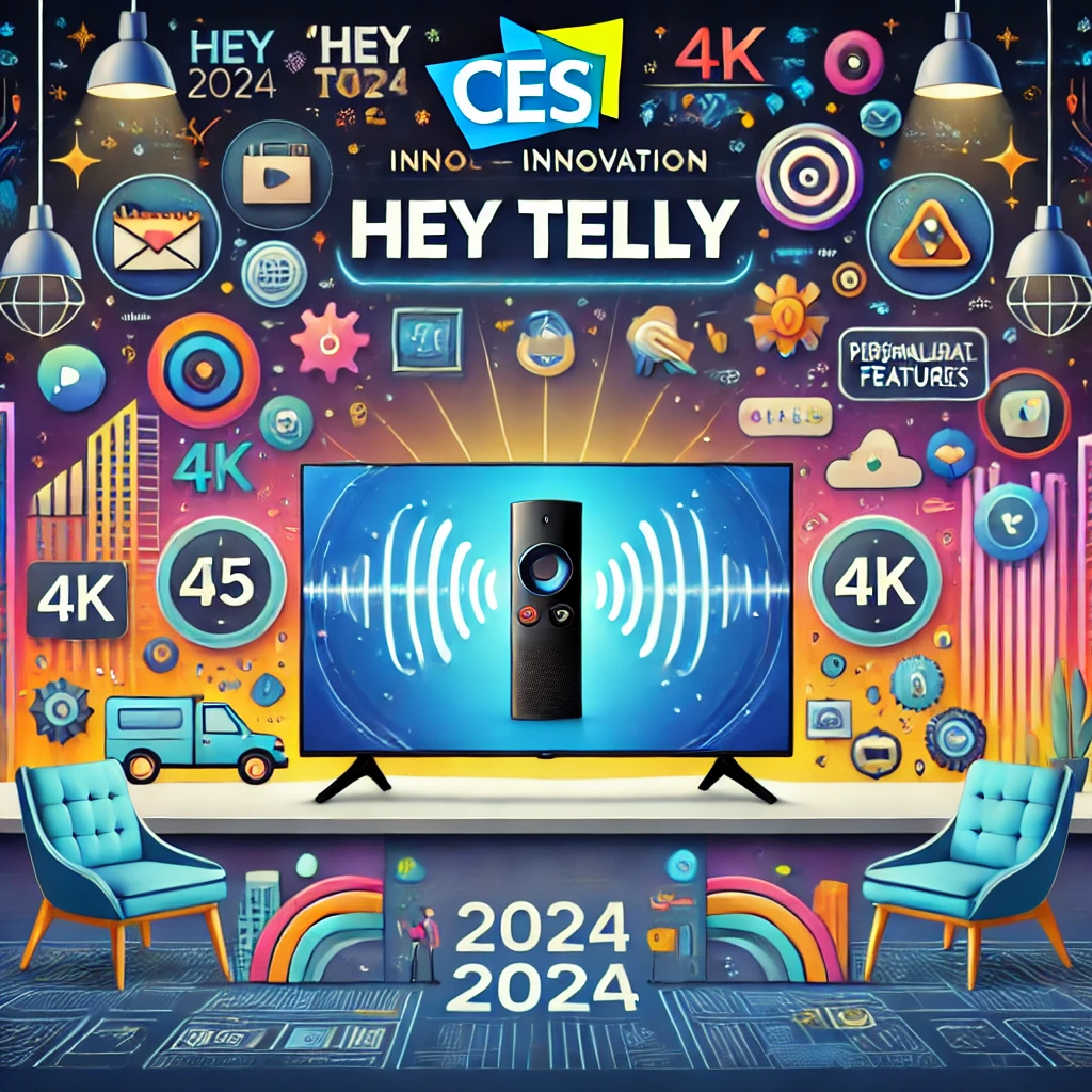 「Hey Telly」革命: Tellyが無料の55インチ4KテレビにChatGPTベースの音声アシスタントを搭載、パーソナライズ体験と新機能でCES 2024を席巻！ - innovaTopia - （イノベトピア）
