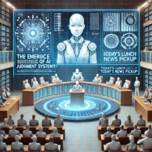 AI審判システムの登場？「今日のお昼ニュースピックアップ」 - innovaTopia - （イノベトピア）