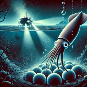 深海の謎解明へ一歩、黒目イカの卵抱卵行動を捉えた貴重映像公開! - innovaTopia - （イノベトピア）