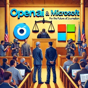 OpenAIとMicrosoft、著作権侵害で訴えられる：ジャーナリズムの未来が賭けられた戦い