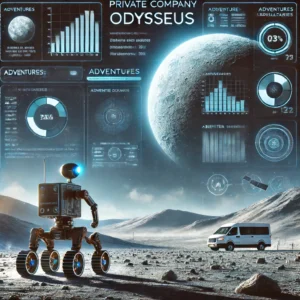 月面に着陸した民間企業製ロボット、Odysseusの冒険と挑戦