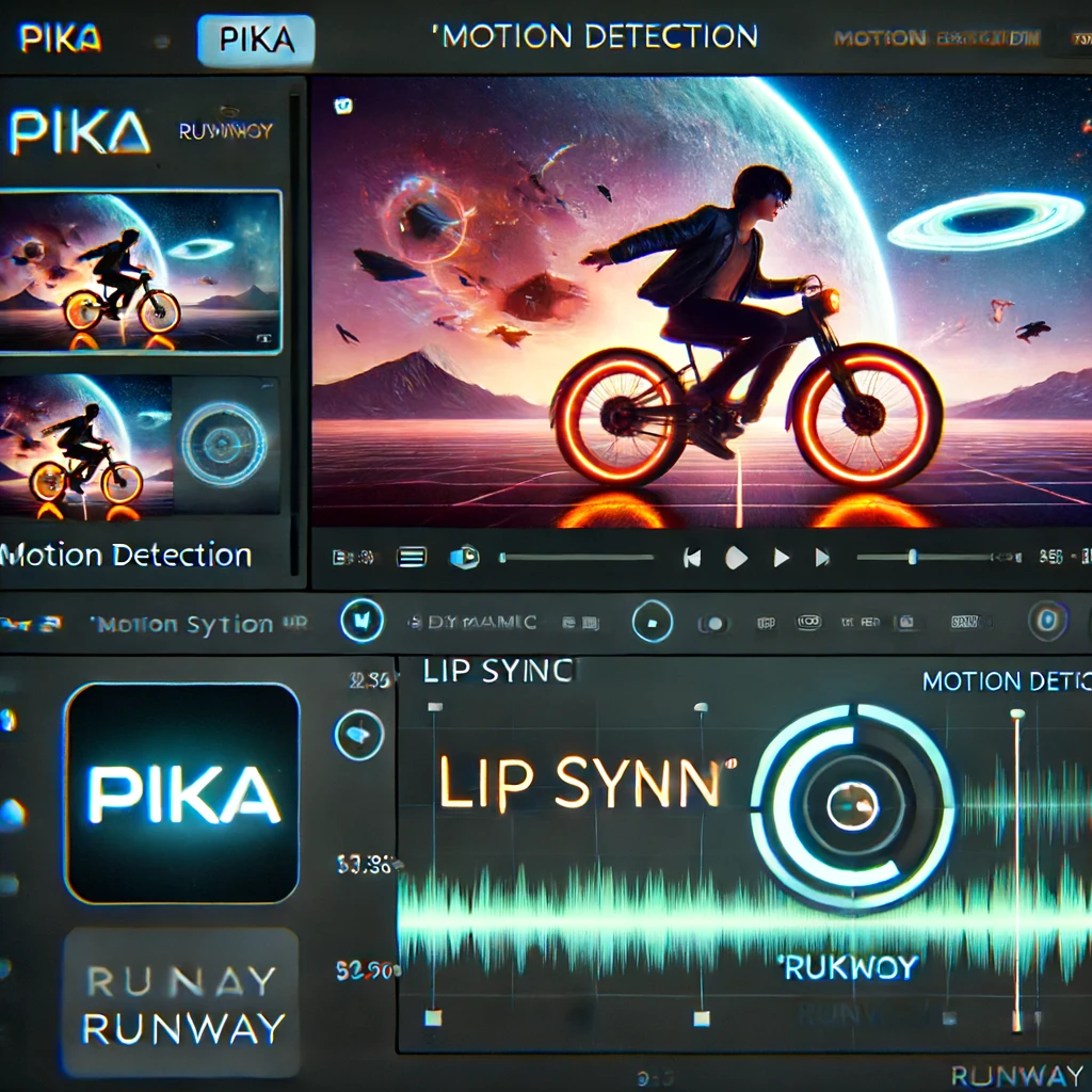 AIビデオ革新：Pikaが「Lip Sync」機能を発表、Runwayは動き検出を強化 - innovaTopia - （イノベトピア）