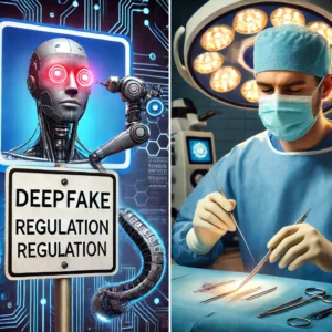 ディープフェイク規制の挑戦とAI手術ロボットの進化