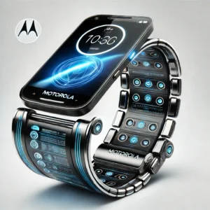 手首に巻けるスマホ、Motorolaが未来型デバイスを披露