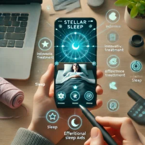 不眠症治療に革新！Stellar Sleepアプリが睡眠薬を凌駕