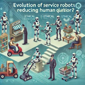 サービスロボットの進化、人間の労働を軽減しつつ倫理的課題も提起
