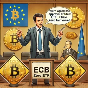 ECB役員、ビットコインETF承認に警鐘「公正価値ゼロ」を主張