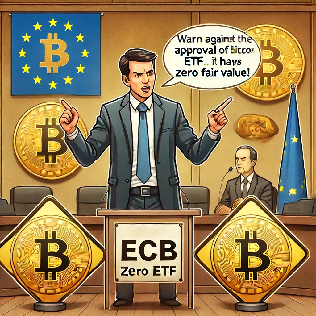 ECB役員、ビットコインETF承認に警鐘「公正価値ゼロ」を主張 - innovaTopia - （イノベトピア）