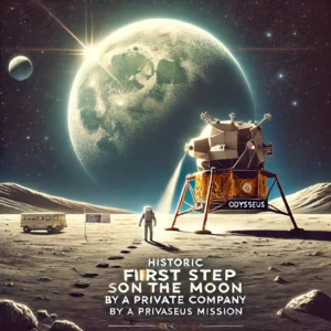 月面への歴史的一歩！民間企業が挑む初の月着陸ミッション、Odysseusが進行中