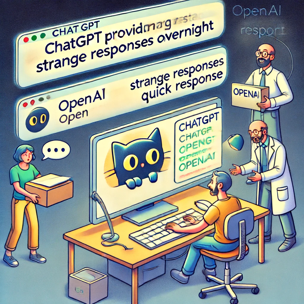 ChatGPTが一晩中奇妙な返答、OpenAIが修正に迅速対応 - innovaTopia - （イノベトピア）