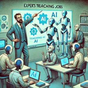 専門家がAIに自らの職を教え込む皮肉な未来展望
