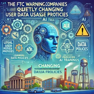 FTC警告: 企業が「静かに」ユーザーデータ利用規約を変更、AIトレーニングに影響 - innovaTopia - （イノベトピア）