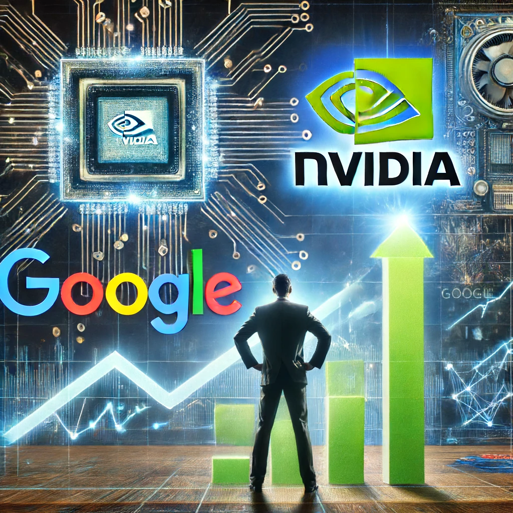 Nvidia、Googleを抜きアメリカ第3の巨人に - AI技術が株価を押し上げ - innovaTopia - （イノベトピア）