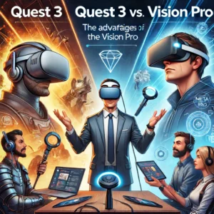 Quest 3対Vision Pro: Zuckerbergが語るVRヘッドセットの新たな戦い - innovaTopia - （イノベトピア）