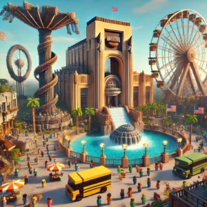 ゲーム内で復活！Universal Studiosの伝説のアトラクション、Minecraftで体験可能に - innovaTopia - （イノベトピア）