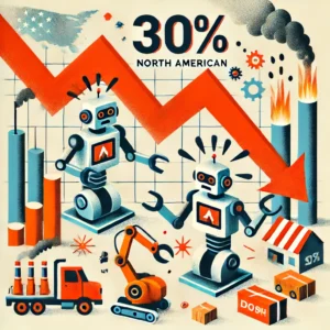 北米産業用ロボット注文、昨年30%減少の衝撃！ - innovaTopia - （イノベトピア）