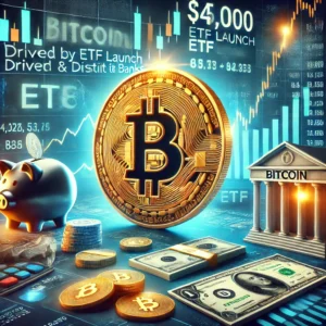 ビットコイン、45,000ドル突破！ETF取引開始と銀行不信が後押し - innovaTopia - （イノベトピア）