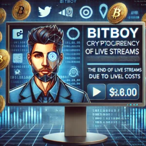 暗号通貨インフルエンサーBitboy、高コストでライブ終了発表 - innovaTopia - （イノベトピア）