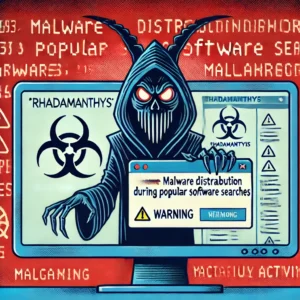 警戒必須！人気ソフトウェア検索時のマルウェア「Rhadamanthys」配布活動が増加