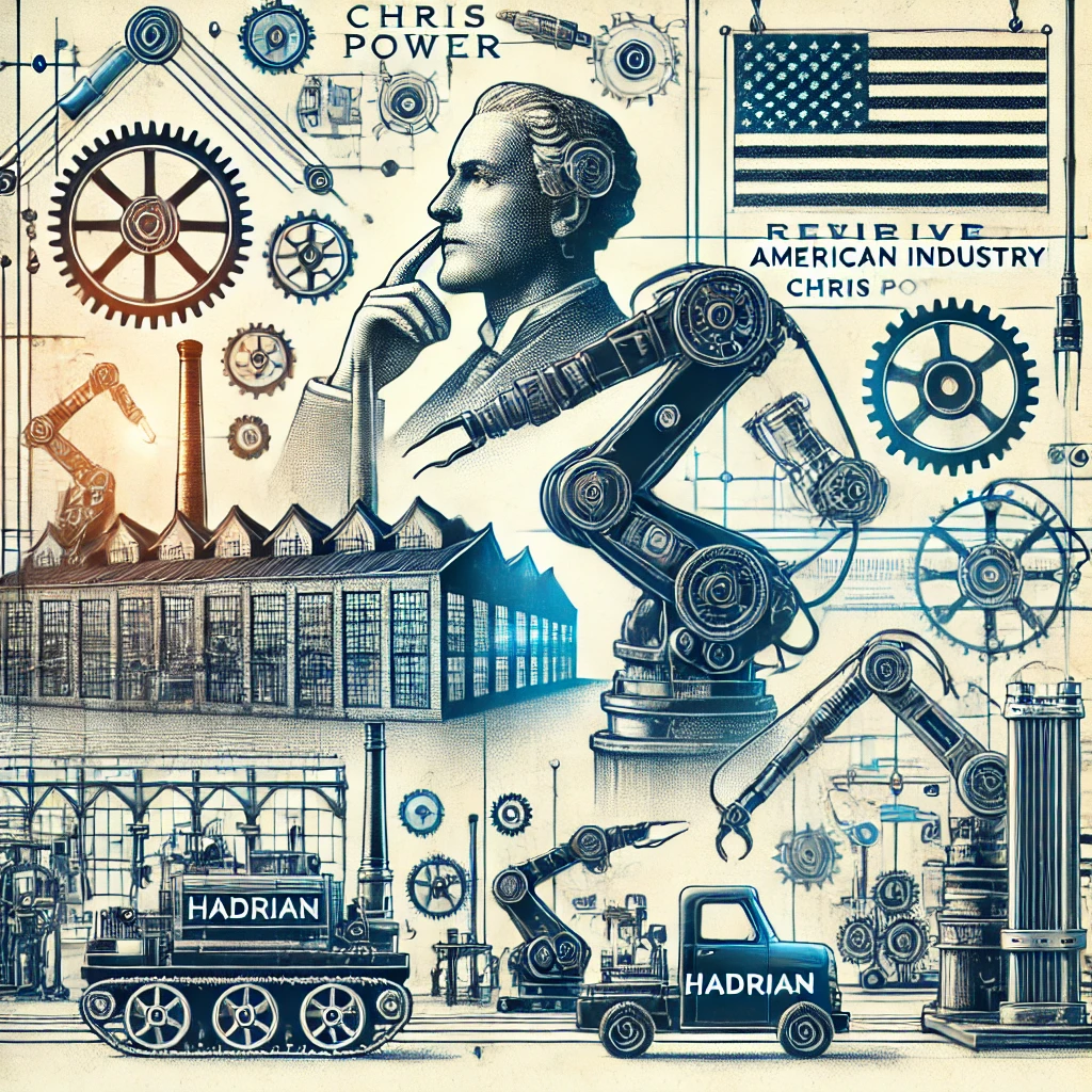 産業自動化でアメリカ再興を目指すHadrian、創業者Chris Powerの挑戦 - innovaTopia - （イノベトピア）