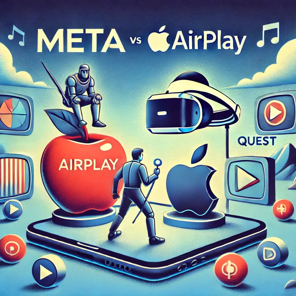 MetaがAppleに挑戦状、QuestへのAirPlayサポート要請でメディア体験革新か - innovaTopia - （イノベトピア）