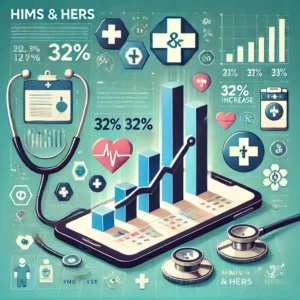 急成長のHims & Hers、株価32%急騰：2024年利益達成へ
