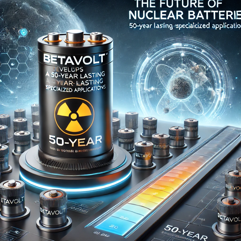 核電池の未来: BetaVolt社が50年持続する電池を開発、特殊用途に革新をもたらす - innovaTopia - （イノベトピア）