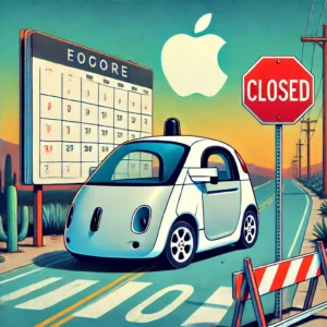 Apple、自動運転電気自動車計画の中止を発表：10年の野心が終焉