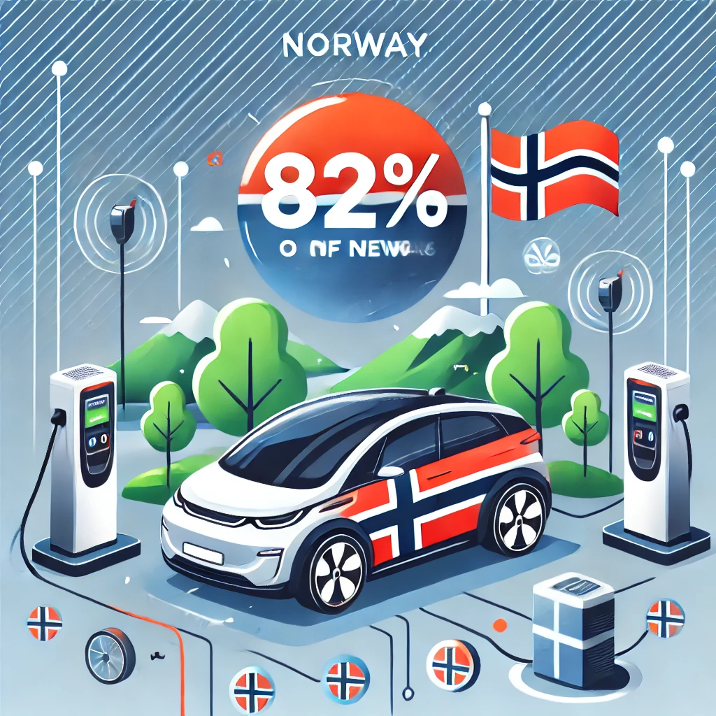 ノルウェー、新車の82%がEVに！世界をリードする電動化の進展 - innovaTopia - （イノベトピア）