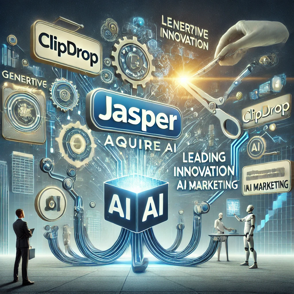 生成AIマーケティングの先駆者、JasperがClipdropを買収、広告戦略に革新 - innovaTopia - （イノベトピア）