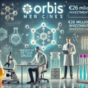 革新的ペプチド薬開発への€26ミリオン投資、Orbis Medicinesが新たな治療法の扉を開く