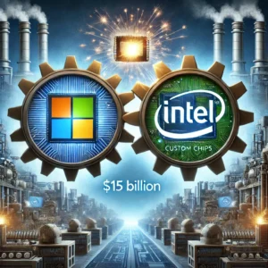 MicrosoftとIntel、150億ドル超のカスタムチップ契約で連携強化