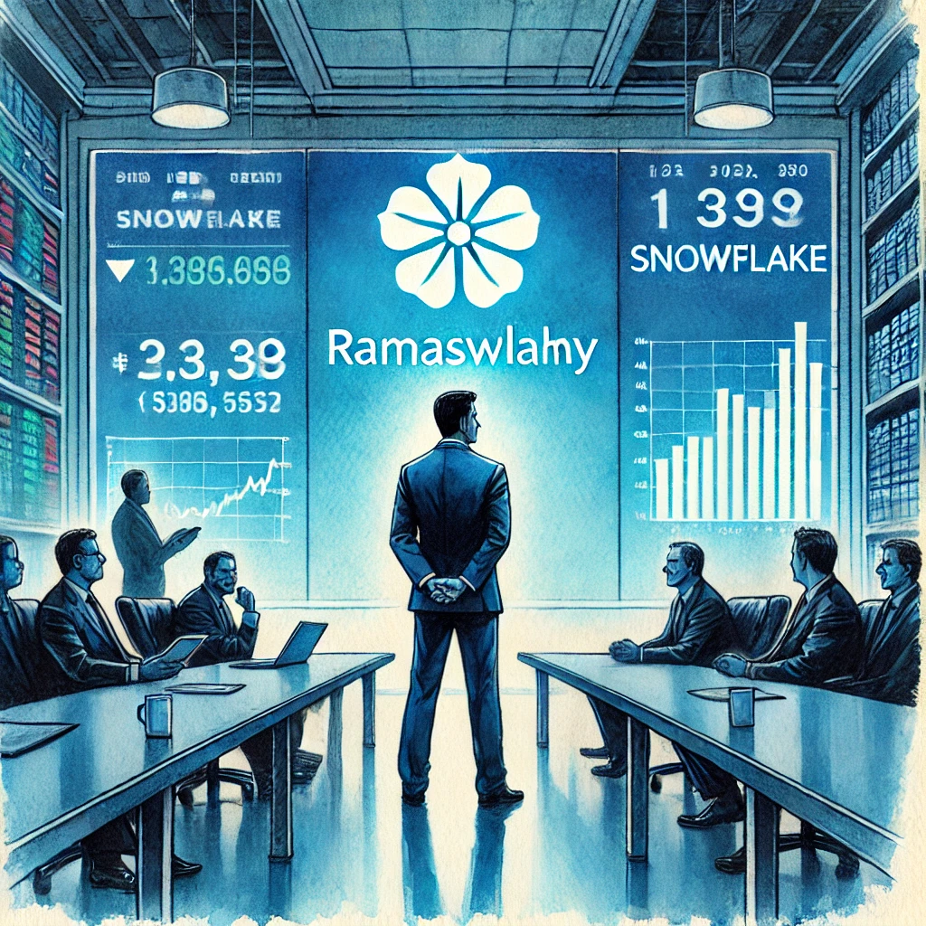 Snowflake、新CEOにNeeva共同創設者Ramaswamyを任命、株価は急落 - innovaTopia - （イノベトピア）