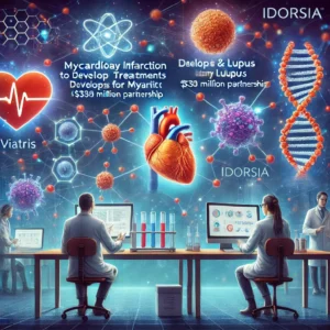 心筋梗塞・SLE治療薬開発でViatrisとIdorsiaが手を組む: 350百万ドルの大型契約発表