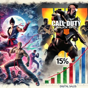 “Tekken 8が売上ランク2位に輝くもCoDに及ばず、ゲーム業界売上15%増”