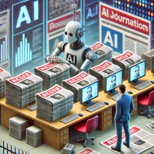 アイオワ州新聞社、AI生成クリックベイトで広告収入狙う