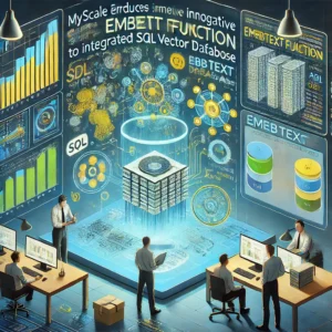 MyScaleが統合SQLベクターデータベースに革新的EmbedText機能を導入 - innovaTopia - （イノベトピア）