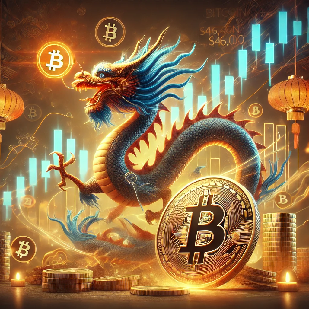 ビットコイン46,000ドル突破、龍の年の幸運が後押し？ - innovaTopia - （イノベトピア）