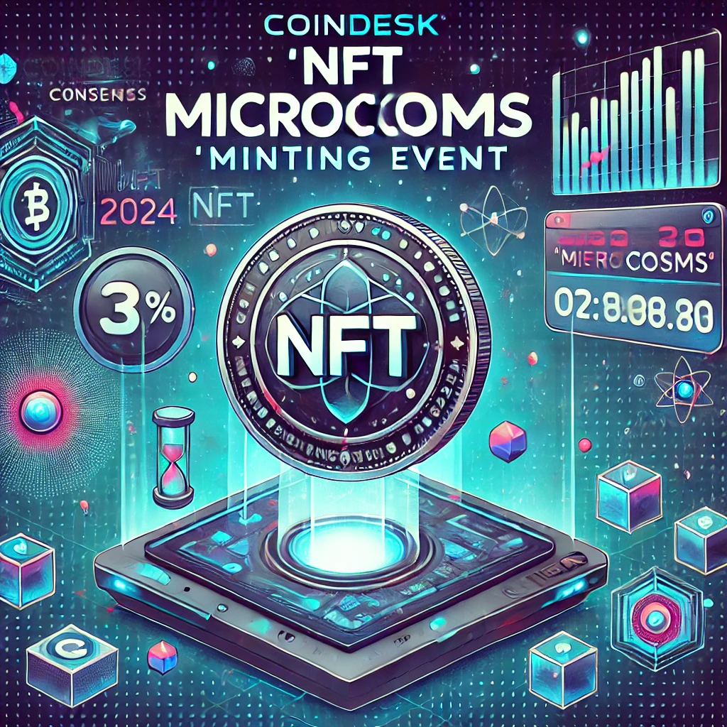 CoinDesk、コンセンサス2024向け特典付きNFT「Microcosms」ミント再開 - innovaTopia - （イノベトピア）