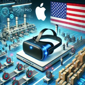 AppleのVision Pro、米国での生産拡大へ：競合との戦いが激化