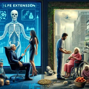 寿命延長への投資が深刻化する富裕層と貧困層の格差