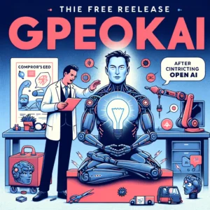 イーロン・マスク、OpenAI批判後に自社AI「Grok」を無料公開へ